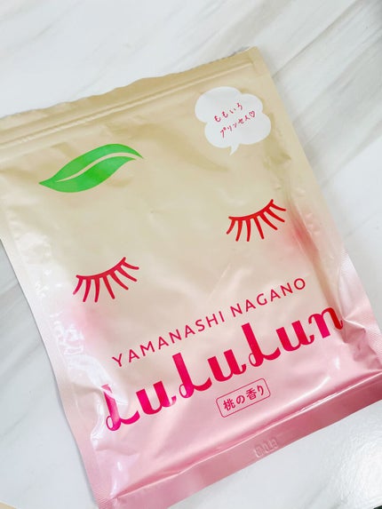 山梨・長野ルルルン(桃の香り)/ルルルン/シートマスク・パックを使ったクチコミ(1枚目)
