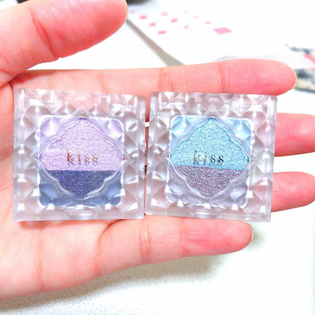 デュアルアイズS/KiSS/アイシャドウパレットを使ったクチコミ（2枚目）