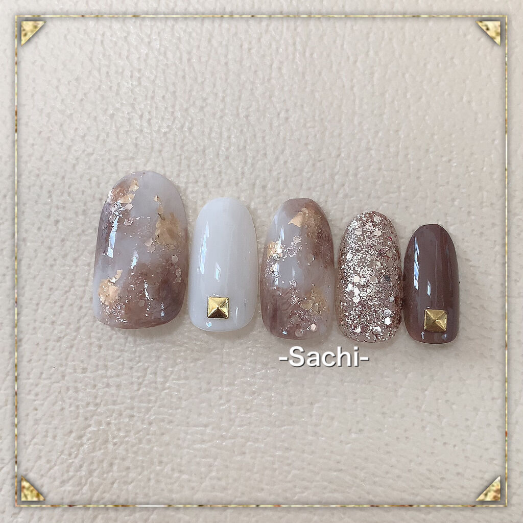 ネイルホリック Nostalgic color BR324/ネイルホリック/マニキュアを使ったクチコミ（3枚目）