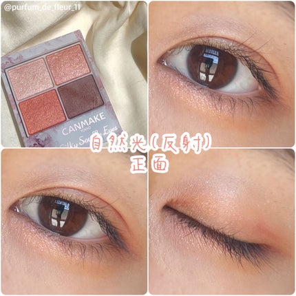 シルキースフレアイズ/キャンメイク/アイシャドウパレットを使ったクチコミ(6枚目)