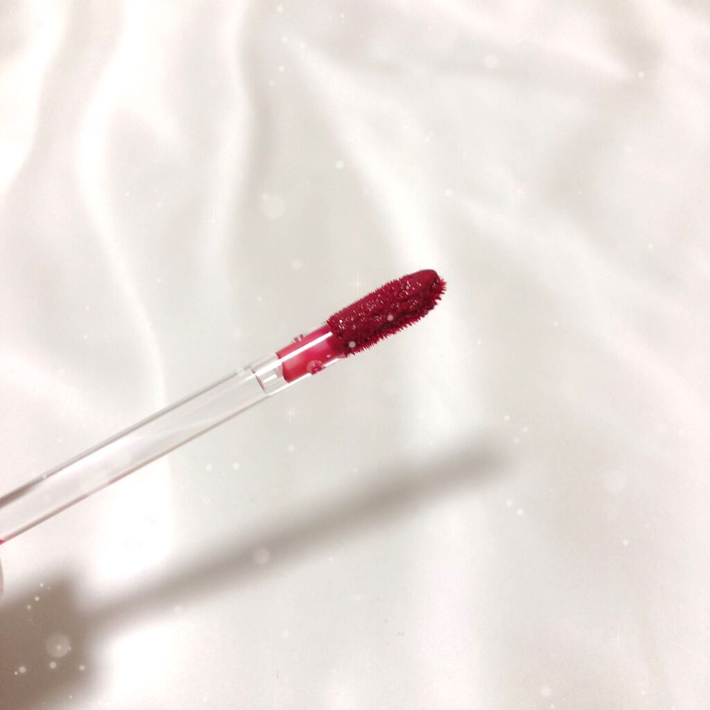 グラスティングウォーターティント 韓服エディション/rom&nd/リップティントを使ったクチコミ（2枚目）