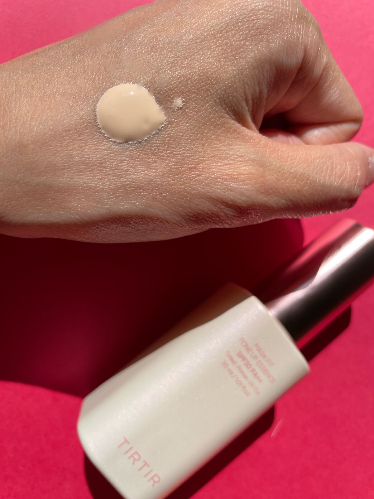 マスクフィットトーンアップエッセンス/TIRTIR(ティルティル)/化粧下地を使ったクチコミ(2枚目)
