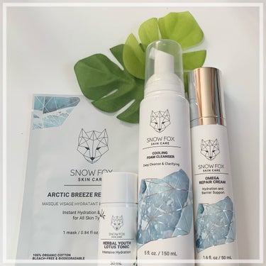 アークティック ブリーズ レスキュー マスク/SNOW FOX SKINCARE/シートマスク・パックを使ったクチコミ（1枚目）