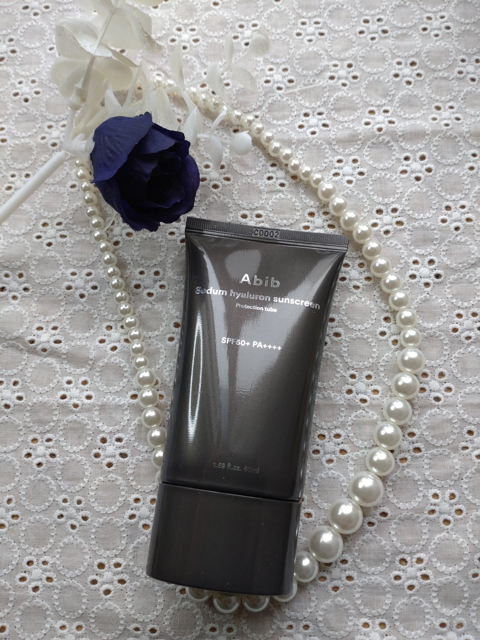 水分草ヒアルロン日焼け止めプロテクションチューブ/Abib /日焼け止めクリームを使ったクチコミ（2枚目）