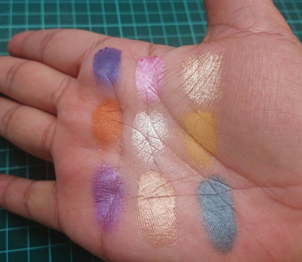 UR GLAM BLOOMING EYE COLOR PALETTE/U R GLAM/アイシャドウパレットを使ったクチコミ(3枚目)