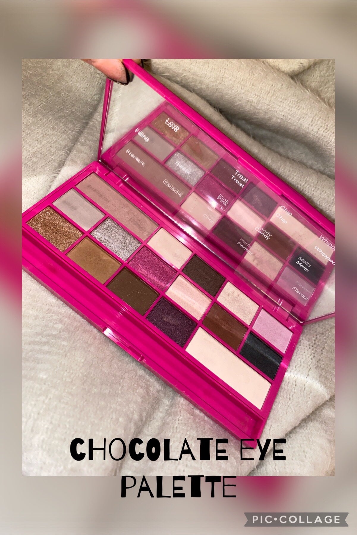 アイラブチョコレート/MAKEUP REVOLUTION/アイシャドウパレットを使ったクチコミ(1枚目)