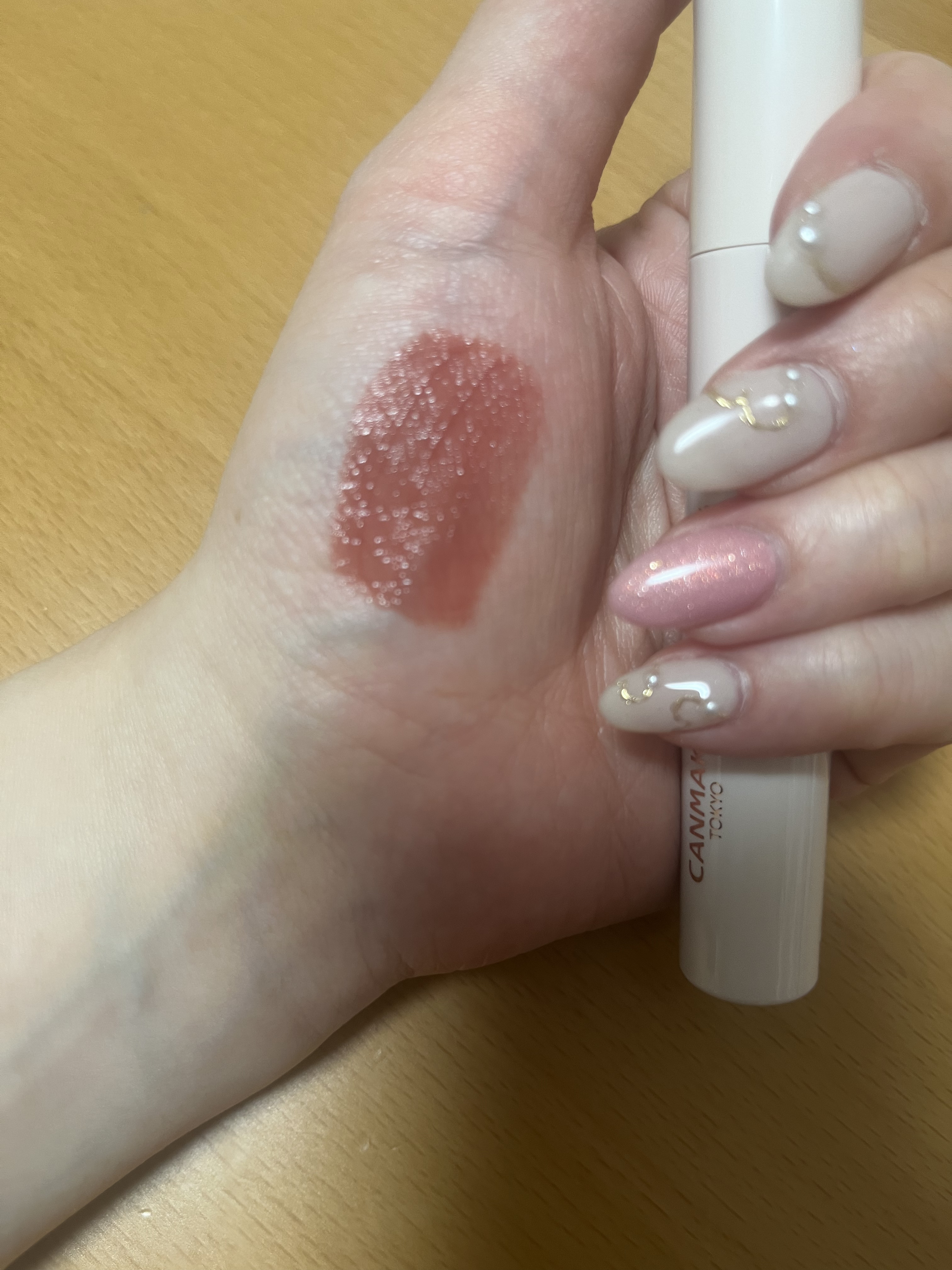 ジューシーリップティント/キャンメイク/口紅を使ったクチコミ（3枚目）