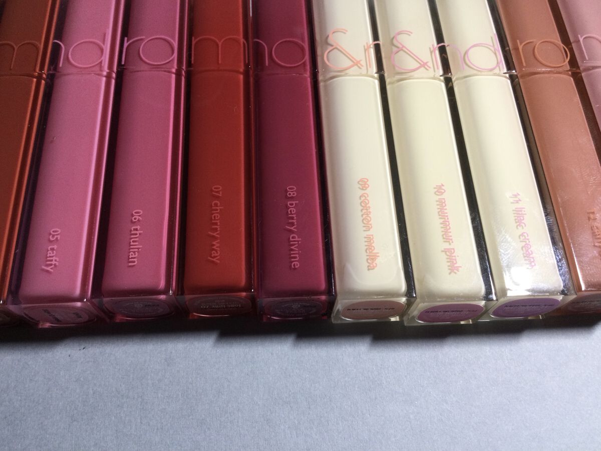 デュイフルウォーターティント/rom&nd/リップティントを使ったクチコミ（3枚目）