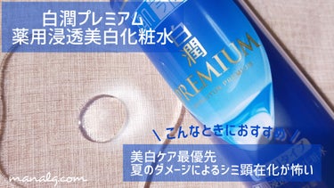 白潤プレミアム 薬用浸透美白化粧水(しっとりタイプ)/肌ラボ/化粧水を使ったクチコミ（3枚目）