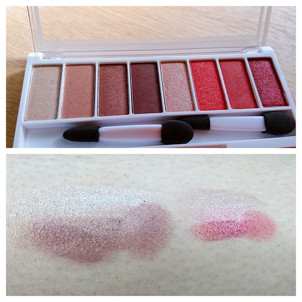 スイーツコレクション/マリブビューティー/アイシャドウパレットを使ったクチコミ(2枚目)