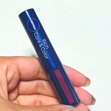 ニベア リッチケア&カラーリップ/ニベア/リップクリームを使ったクチコミ(6枚目)