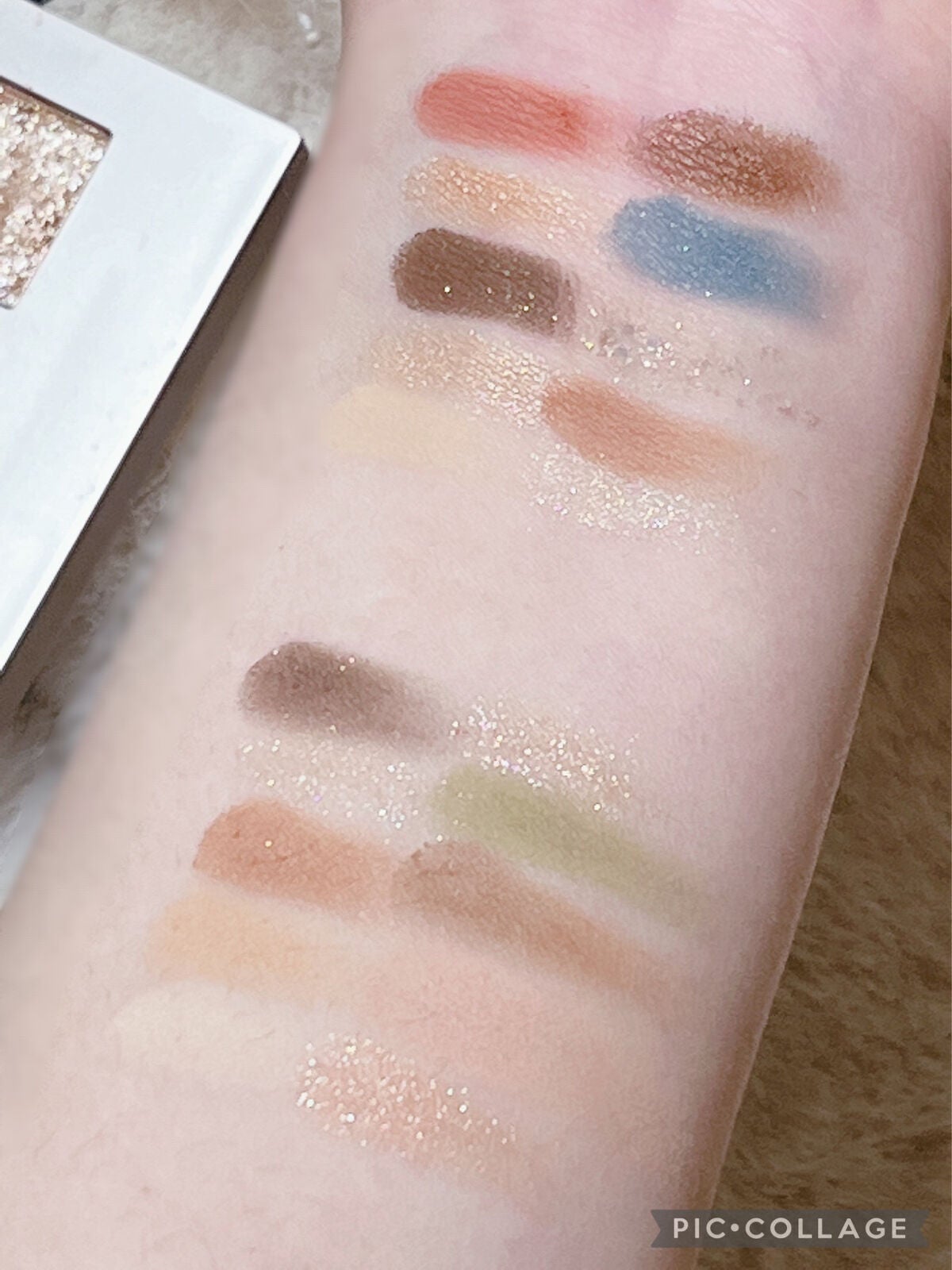 ニューデップスアイシャドウパレット/hince/アイシャドウパレットを使ったクチコミ(6枚目)