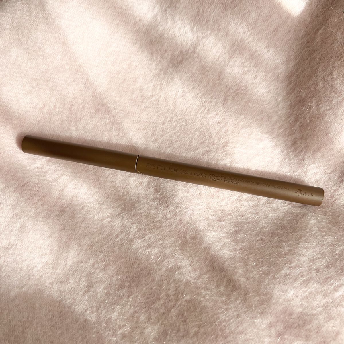 エテュセ ラスティング ジェルライナー 03 ウォームブラウン/ettusais/ジェルアイライナーを使ったクチコミ（1枚目）