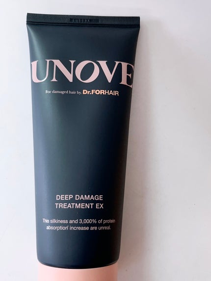 ディープダメージトリートメントEX/UNOVE/洗い流すヘアトリートメントを使ったクチコミ(4枚目)