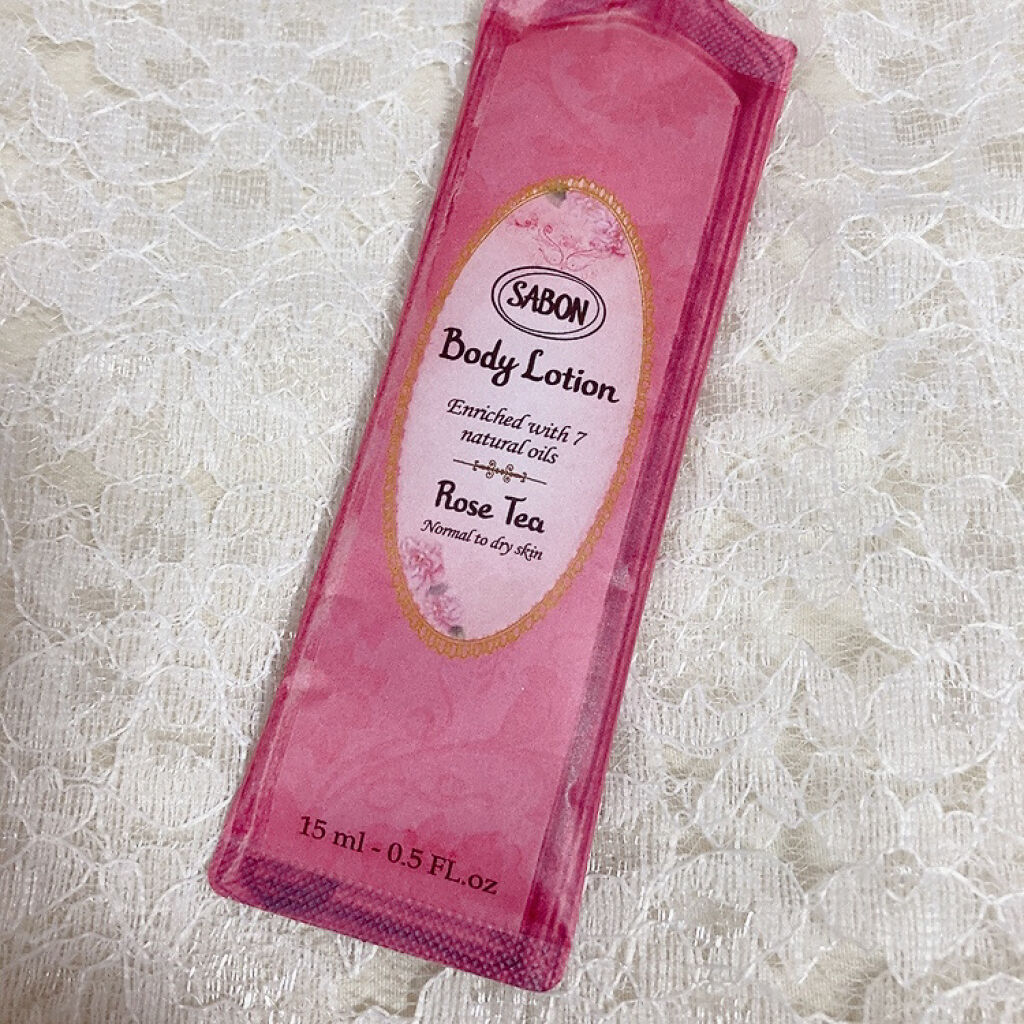 ボディローション ローズティー（ボトル）/SABON/ボディローションを使ったクチコミ（1枚目）