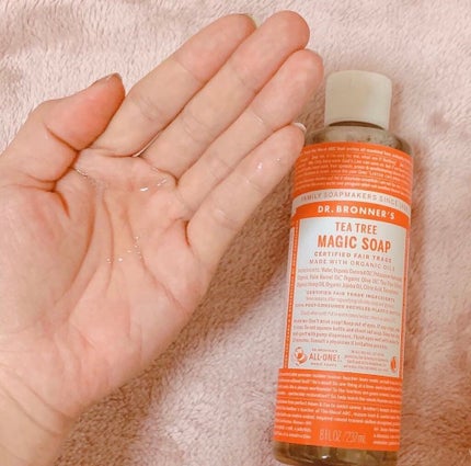 マジックソープ ティートゥリー/ドクターブロナー/ボディソープを使ったクチコミ(9枚目)