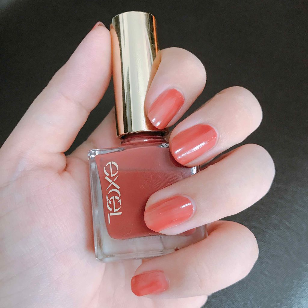 エクセル ネイルポリッシュ N NL11 フルーツトマト/excel/マニキュアを使ったクチコミ（2枚目）