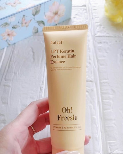 LPT Keratin パフュームヘアエッセンス Blooming Rose/Daleaf/ヘアミルクを使ったクチコミ(5枚目)