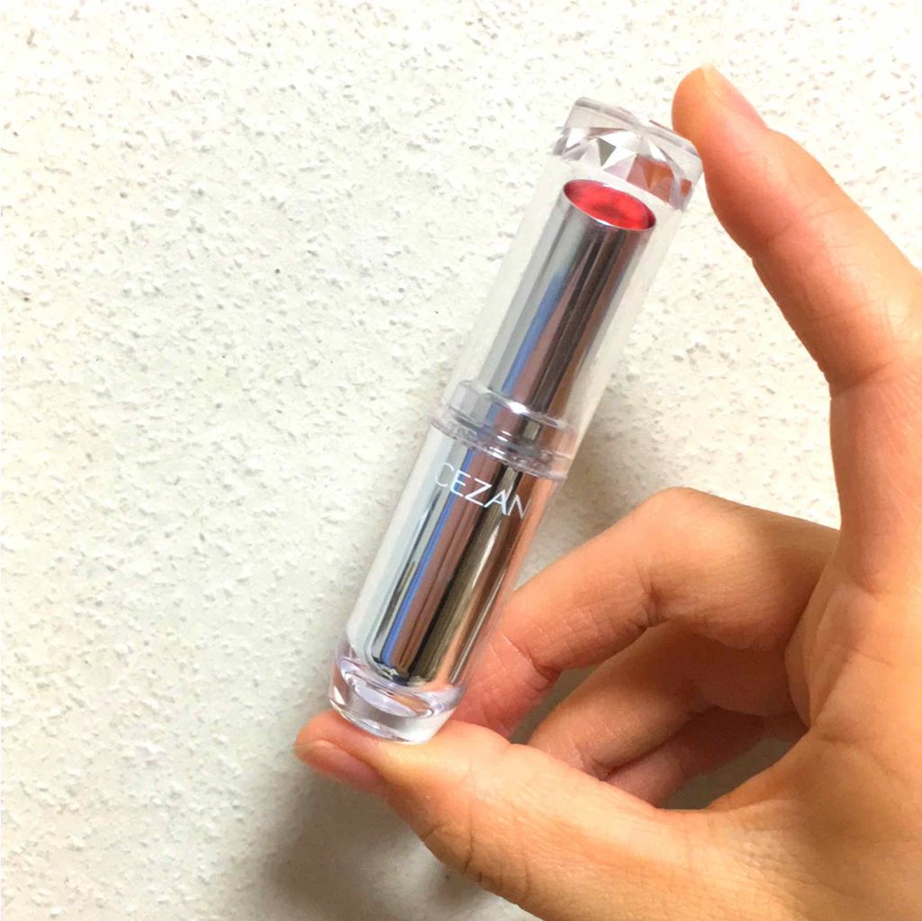 ラスティンググロスリップ/CEZANNE/口紅を使ったクチコミ(1枚目)