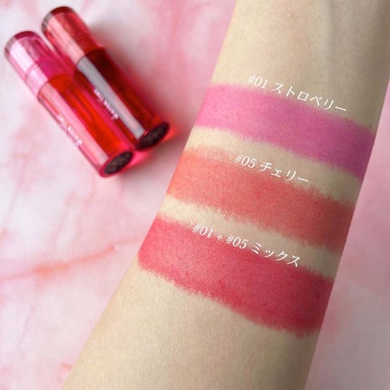 Vit C ウォーターティント/CathyDoll/リップティントを使ったクチコミ(4枚目)