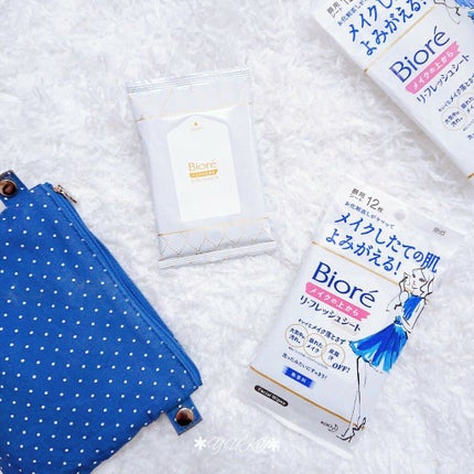 メイクの上からリフレッシュシート/ビオレ/フェイスシートを使ったクチコミ(6枚目)