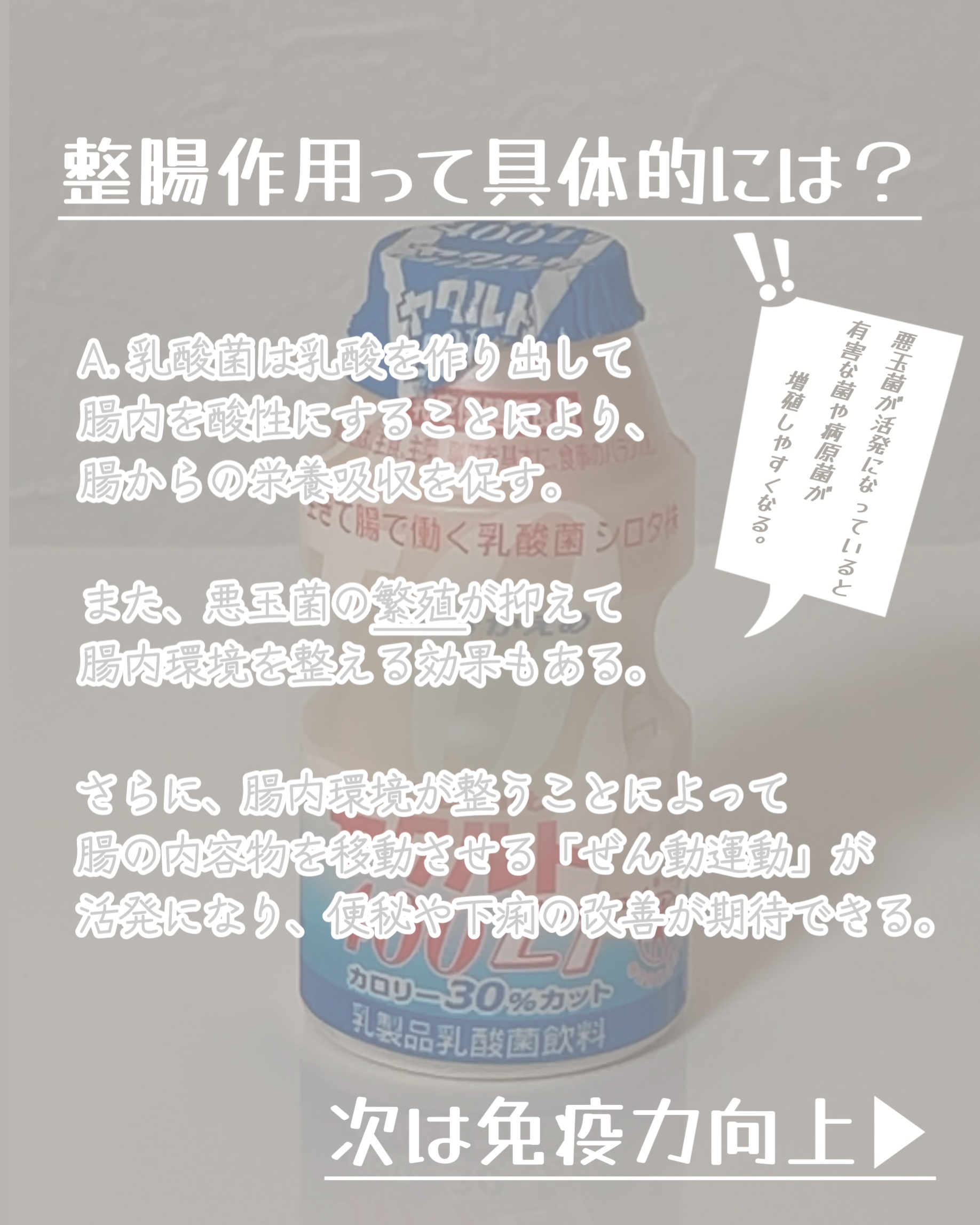 ヤクルト400LT/ヤクルト/乳酸菌飲料を使ったクチコミ（3枚目）