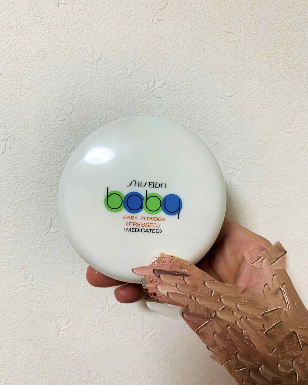 資生堂ベビーパウダー(プレスド)/ベビー/ボディパウダーを使ったクチコミ(1枚目)