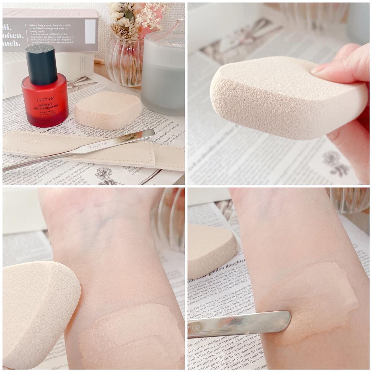 マスクフィットレッドファンデーション/TIRTIR(ティルティル)/リキッドファンデーションを使ったクチコミ(2枚目)