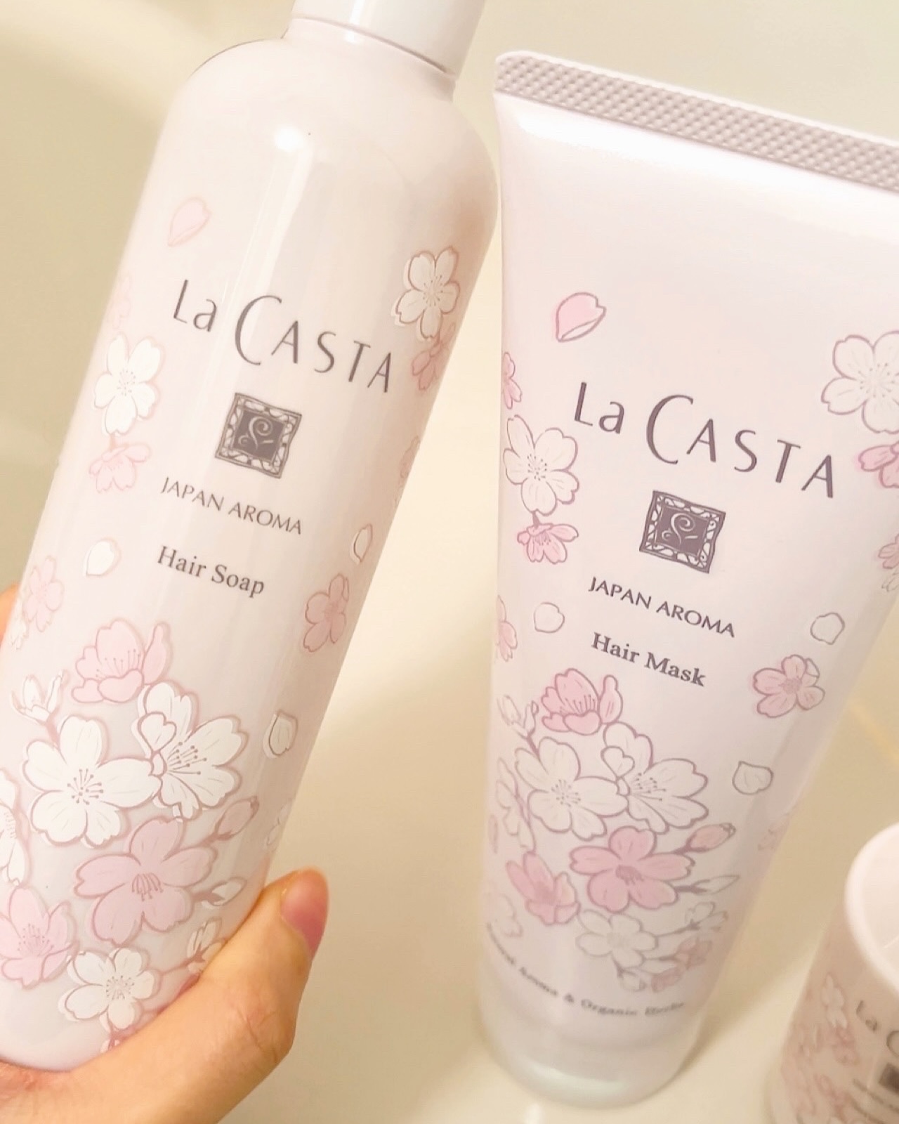 ラ・カスタ ジャパンアロマ ブライトコフレ 桜百花/ラ・カスタ/その他キットセットを使ったクチコミ（2枚目）