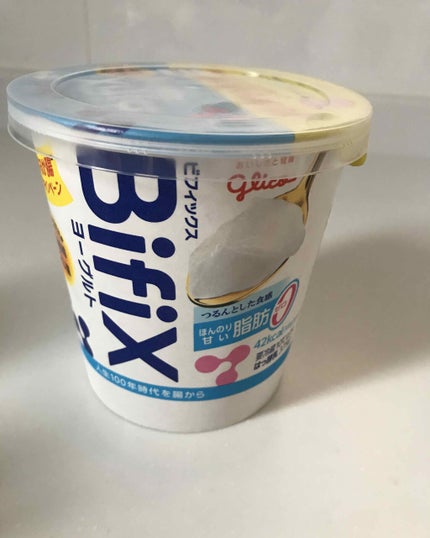BifiXおなかに素材+ヨーグルト/グリコ/ヨーグルトを使ったクチコミ(1枚目)
