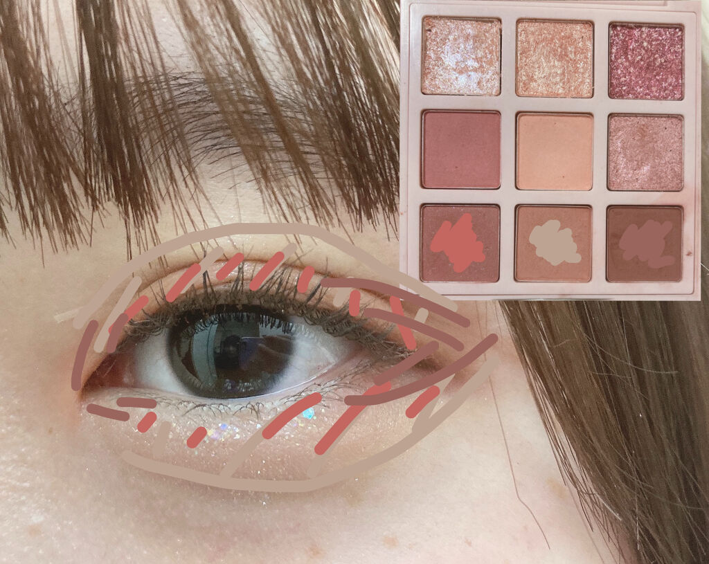 シュガー トゥインクル リキッド グリッター/PERIPERA/グリッターを使ったクチコミ（3枚目）