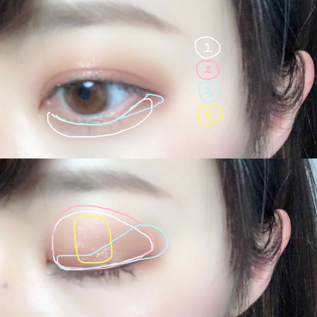 ピグメント/BBIA/アイシャドウパレットを使ったクチコミ（2枚目）