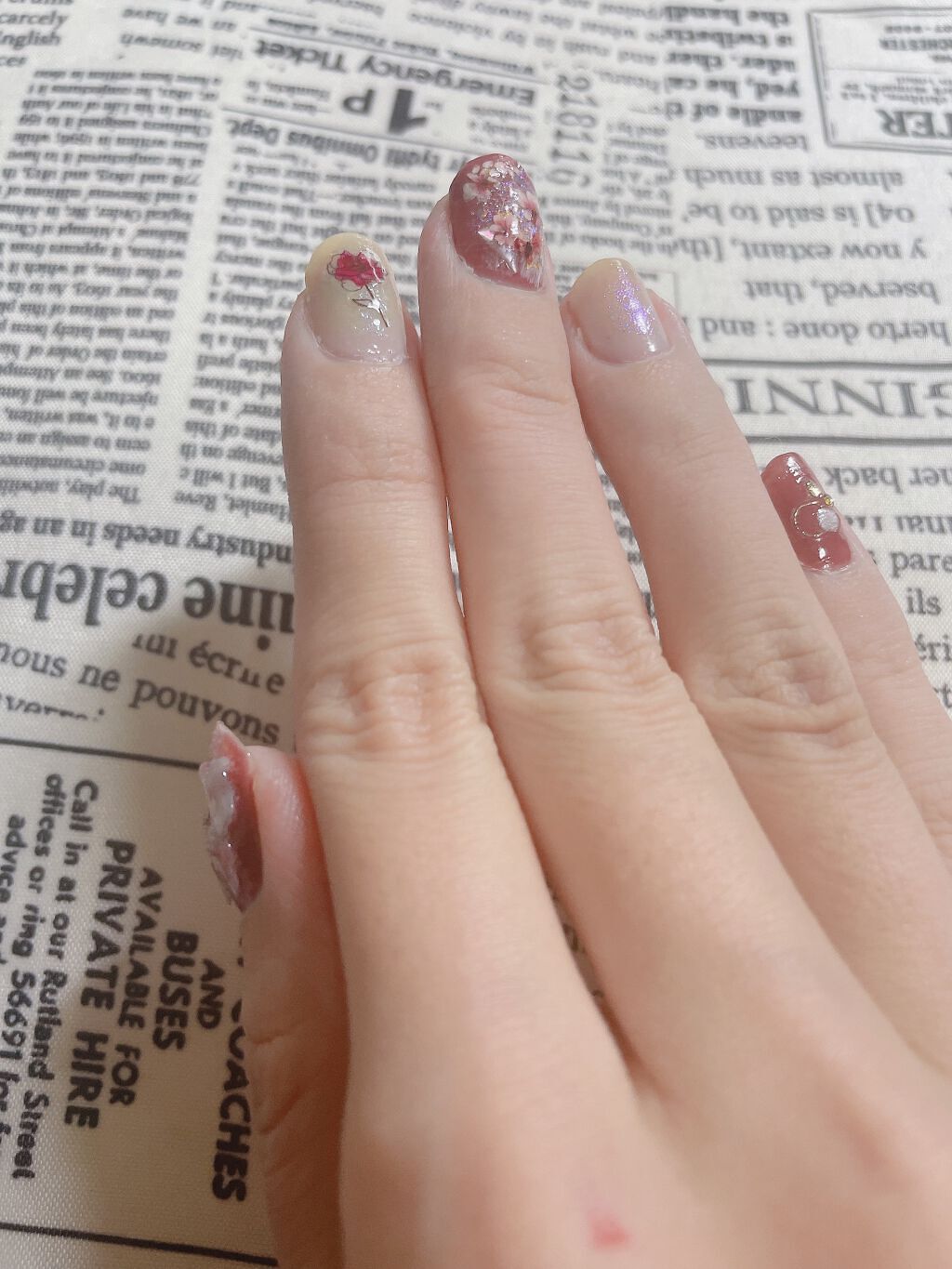 カラフルネイルズ/キャンメイク/マニキュアを使ったクチコミ（2枚目）