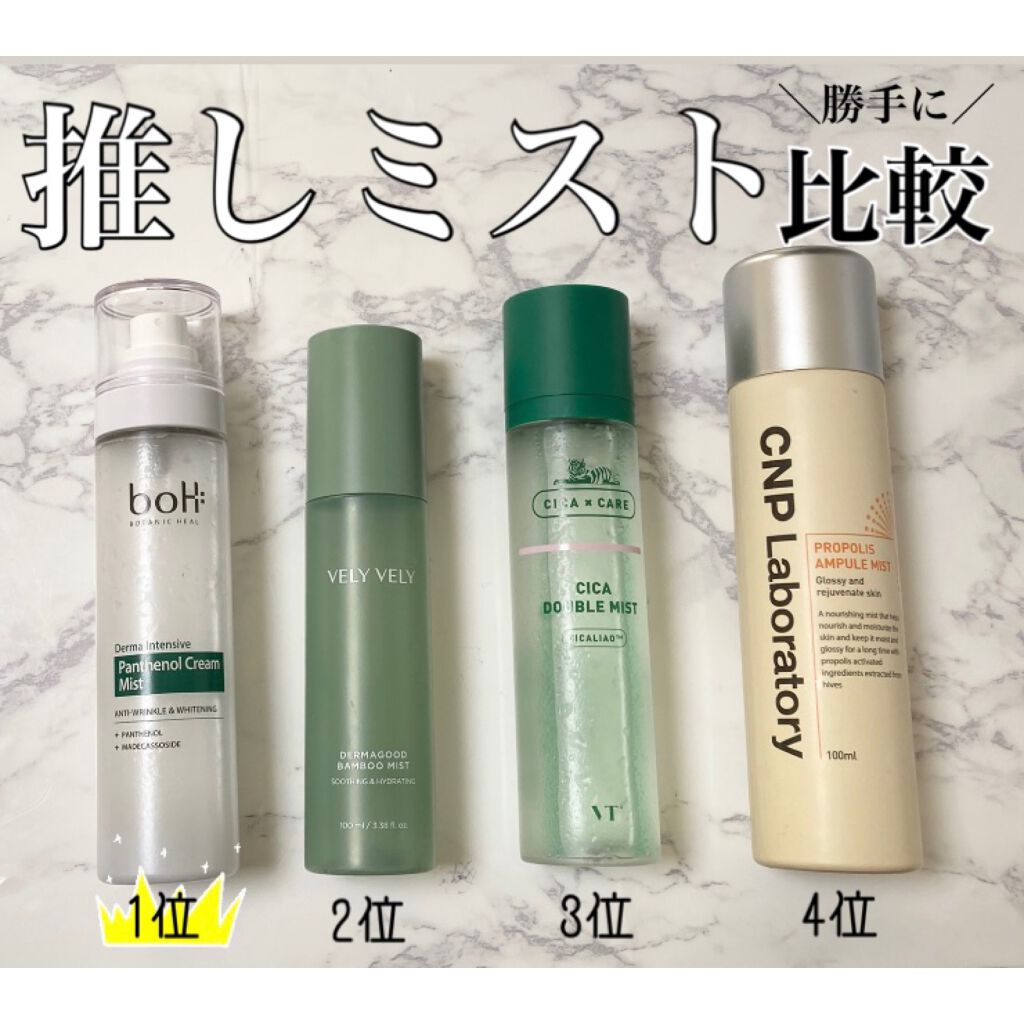 ダーマグットバンブーミスト/VELY VELY/ミスト状化粧水を使ったクチコミ（1枚目）