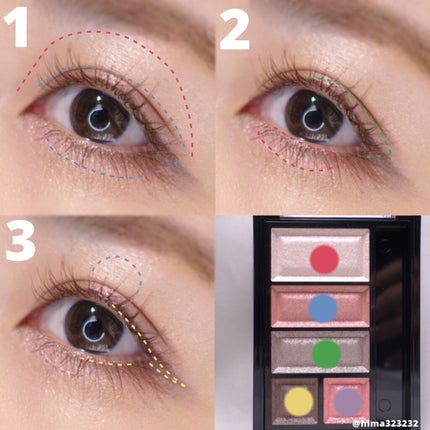 ショコラスウィート アイズ/リンメル ロンドン/アイシャドウパレットを使ったクチコミ(4枚目)