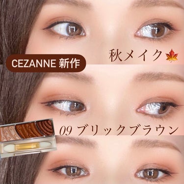 トーンアップアイシャドウ/CEZANNE/パウダーアイシャドウを使ったクチコミ（1枚目）