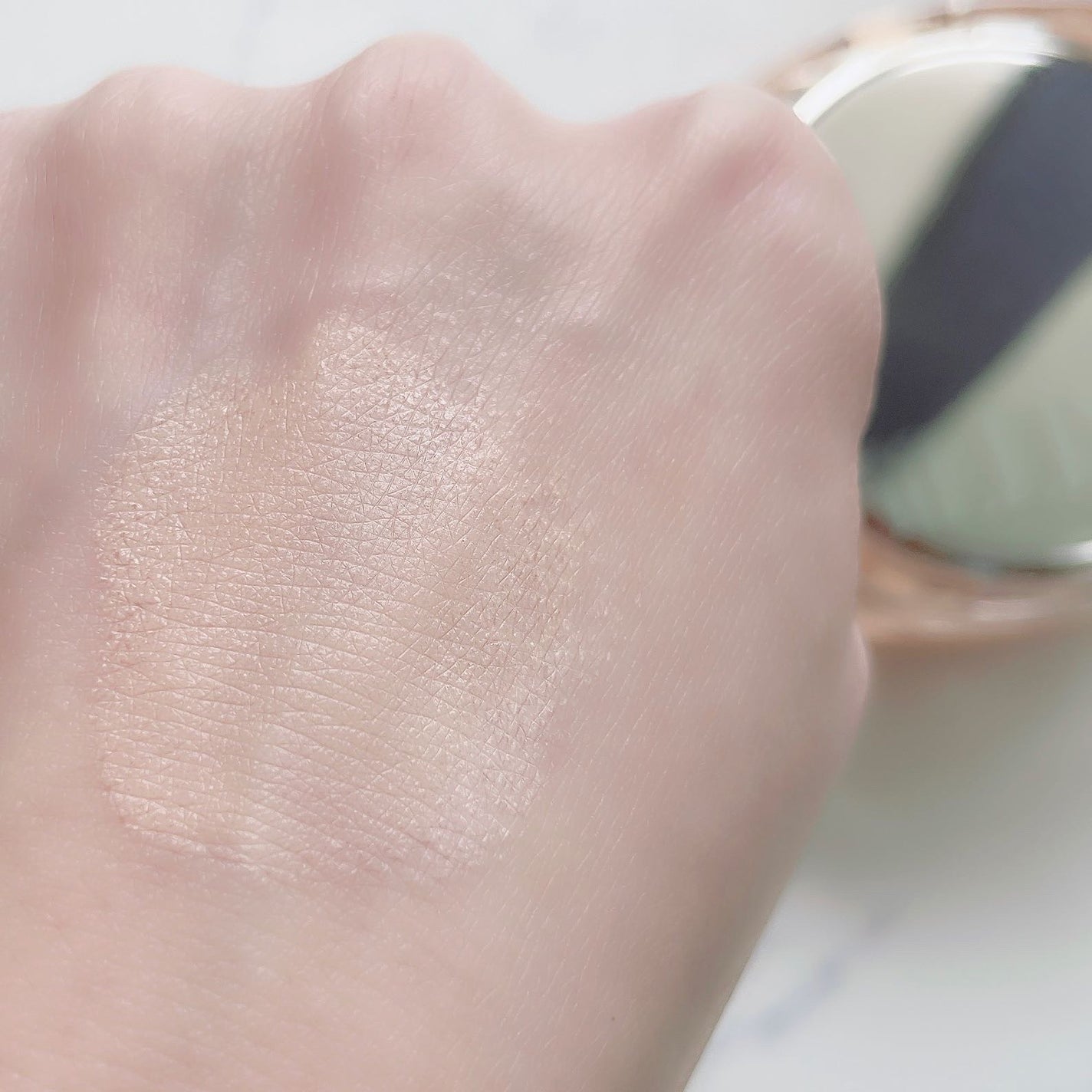 ツートンクッション/MILLIMILLI/クッションファンデーションを使ったクチコミ(7枚目)