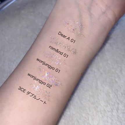 3CE アイスイッチ/3CE/グリッターを使ったクチコミ(4枚目)