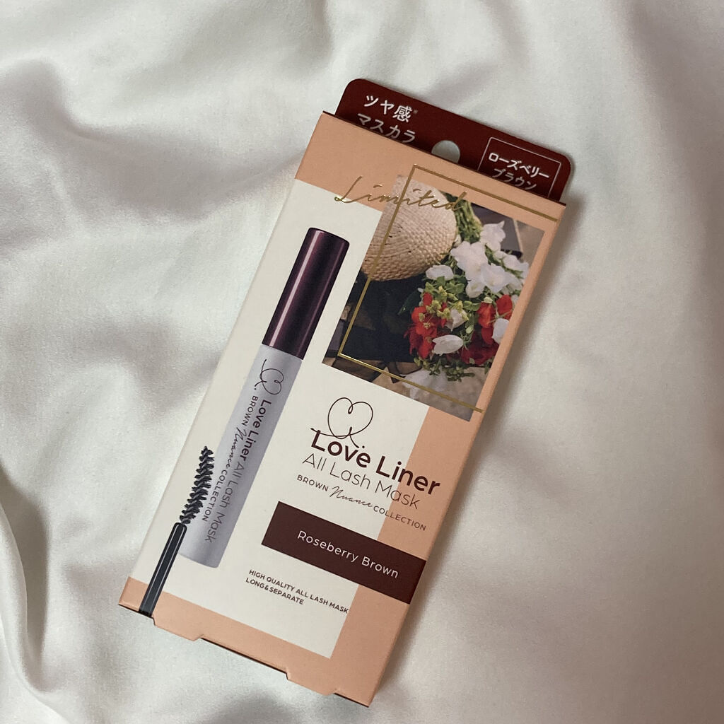 オールラッシュマスク ブラウンニュアンス コレクション ローズベリーブラウン/ラブ・ライナー/マスカラを使ったクチコミ（1枚目）