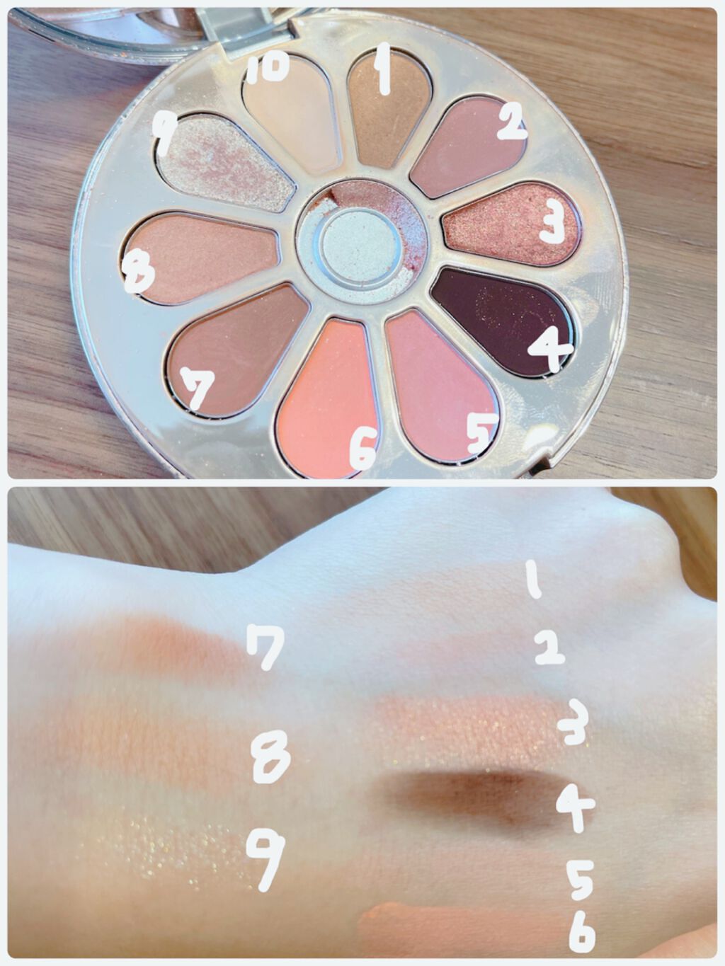 アイシャドウパレット/2aN/アイシャドウパレットを使ったクチコミ（2枚目）