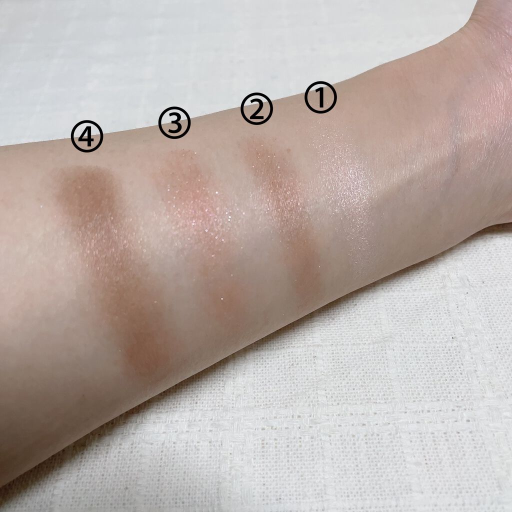 シルキースフレアイズ/キャンメイク/アイシャドウパレットを使ったクチコミ(4枚目)