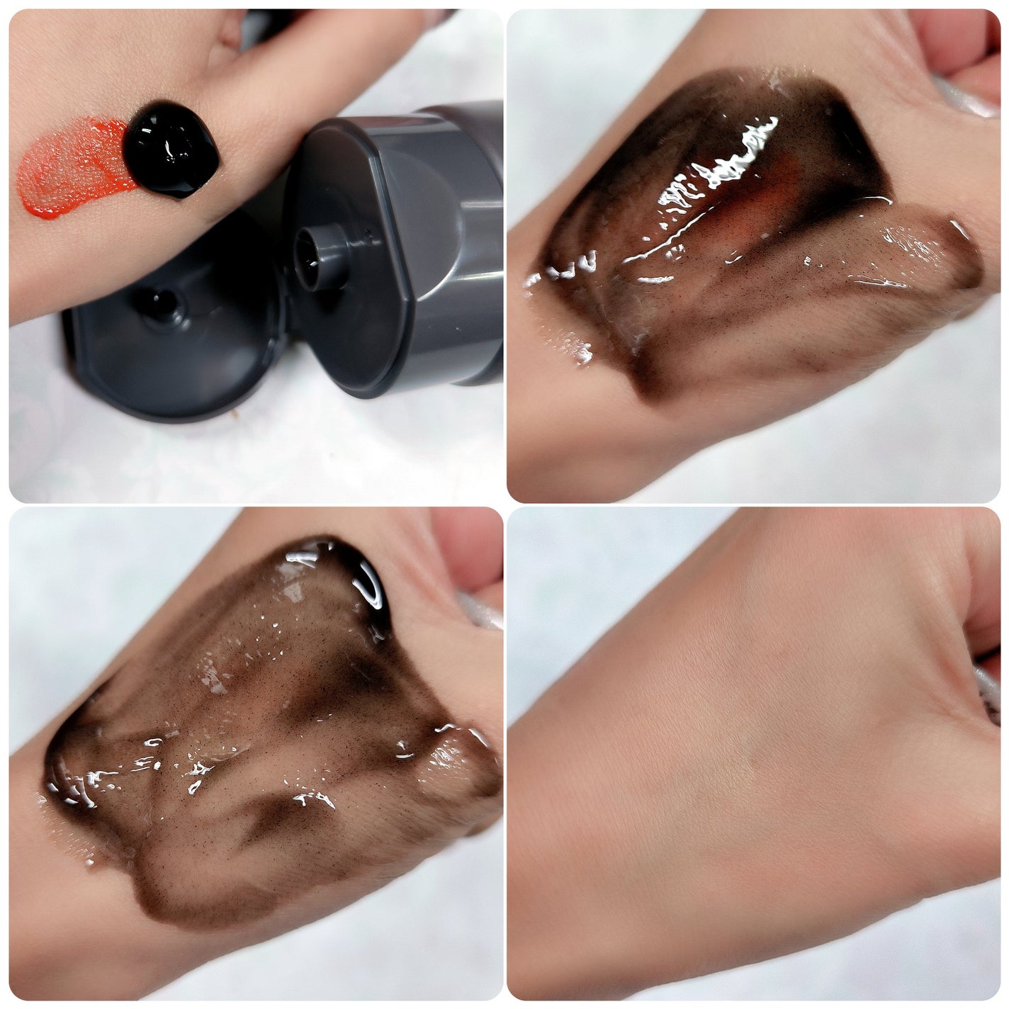 ブラックジェルクレンジング/.akaran/クレンジングジェルを使ったクチコミ(2枚目)