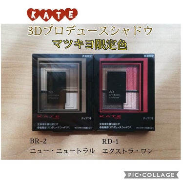 3Dプロデュースシャドウ BR-2 ニュー・ニュートラル/KATE/パウダーアイシャドウを使ったクチコミ（1枚目）