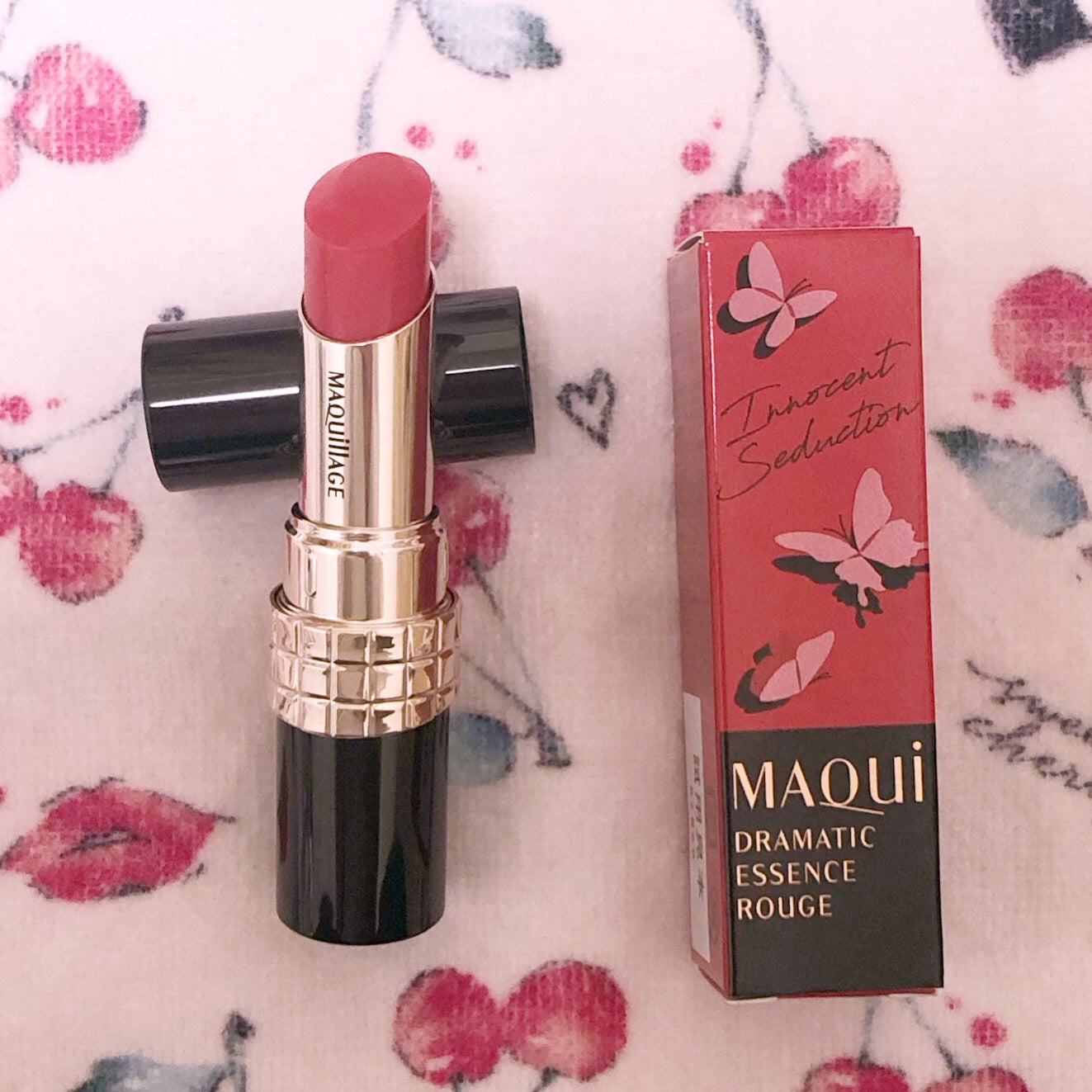 ドラマティックエッセンスルージュ/マキアージュ/口紅を使ったクチコミ(1枚目)