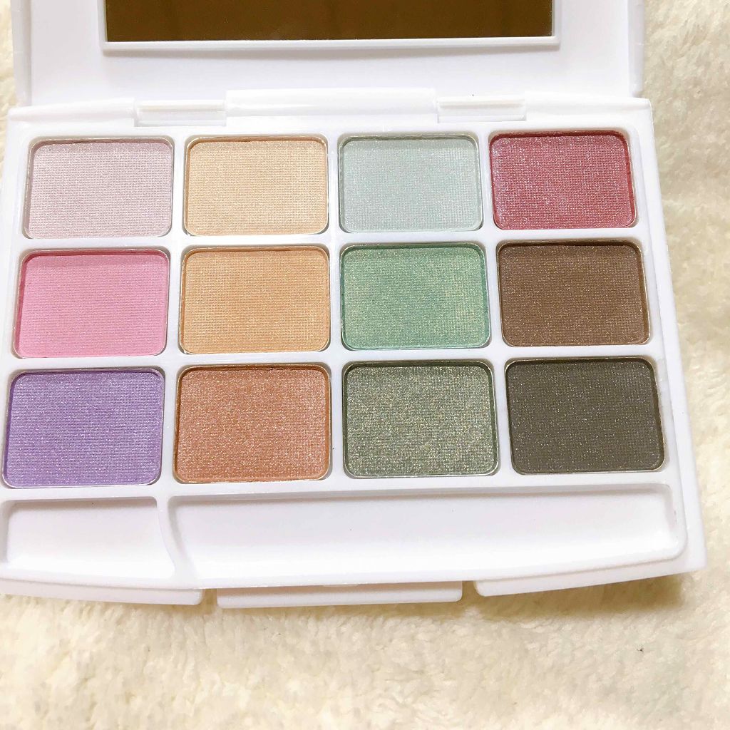 12色アイシャドウパレット/LOUJENE/アイシャドウパレットを使ったクチコミ（2枚目）