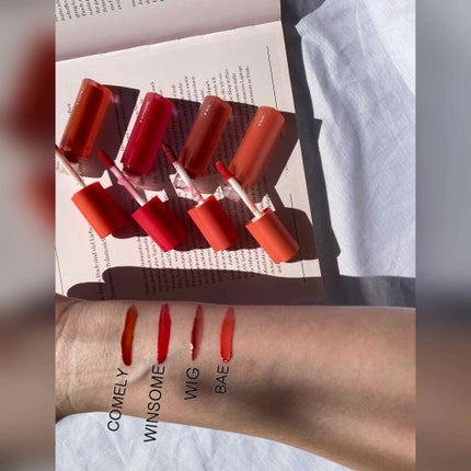 ホリカホリカ ハートクラッシュグローティントエアー/HOLIKA HOLIKA/リップティントを使ったクチコミ(1枚目)