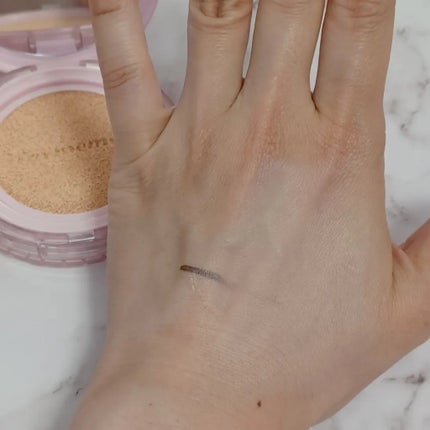 ワンダーベルベットラスティングクッション/i’m meme/クッションファンデーションを使ったクチコミ(5枚目)