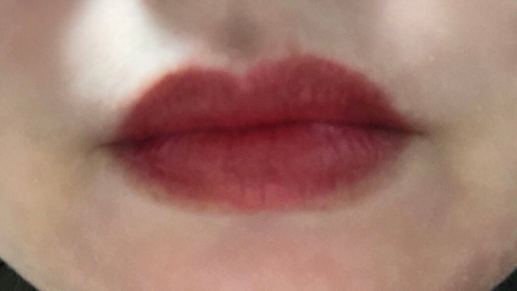 ドラマティックルージュN/マキアージュ/口紅を使ったクチコミ(2枚目)