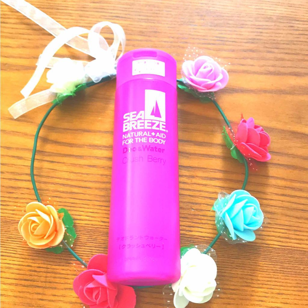 デオ&ウォーター クラッシュベリーの香り/シーブリーズ/デオドラント・制汗剤を使ったクチコミ(1枚目)