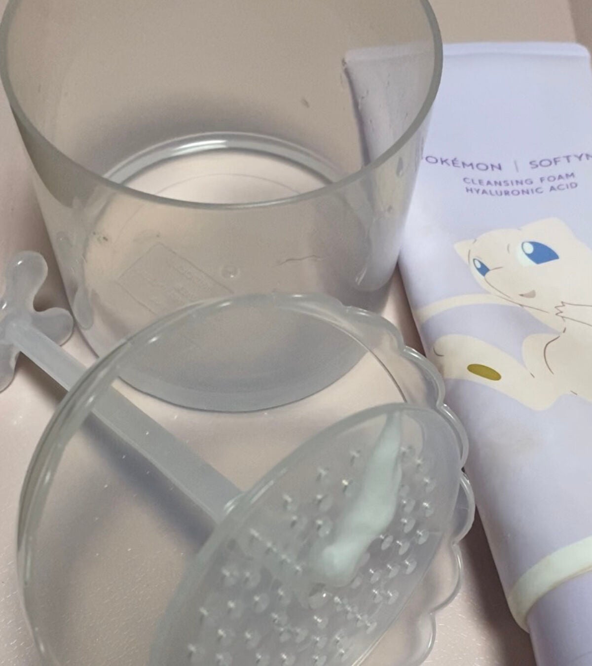 ほいっぷるん/DAISO/その他スキンケアグッズを使ったクチコミ(2枚目)